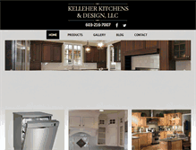 Tablet Screenshot of kelleherkitchens.com